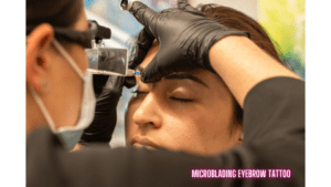 eyebrow microblading tattoo