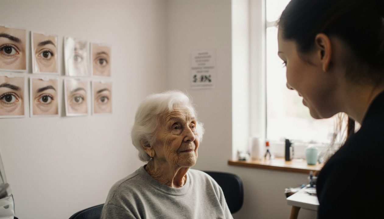 free consultation with Mimi at Sydney Microblading studio before eyebrow correction 